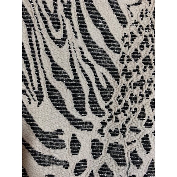 I Love Ronson Skirt Animal Print Y2K Pencil Business Casual Black White Sz Small - Picture 3 of 5